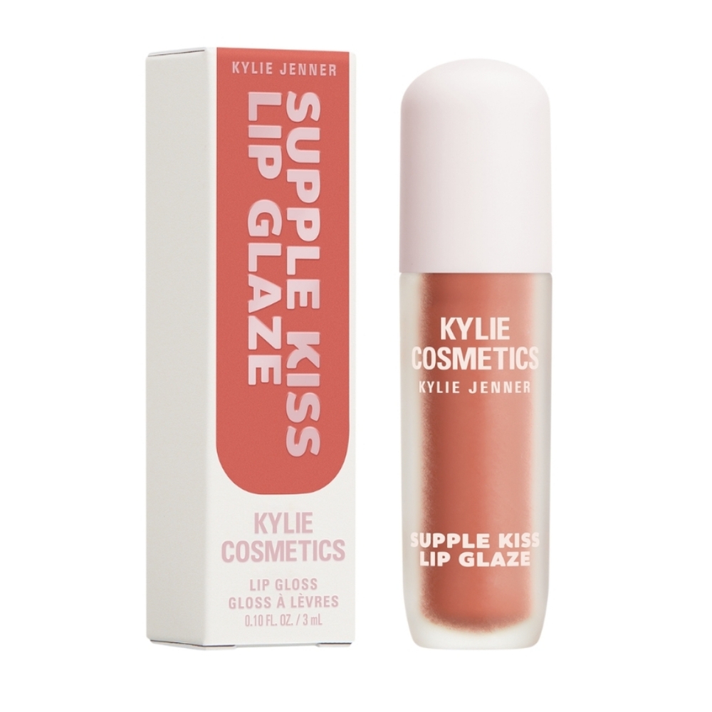 NIB KYLIE COSMETICS SUPPLE KISS LIP GLAZE IN 003 ROSE BLOOM